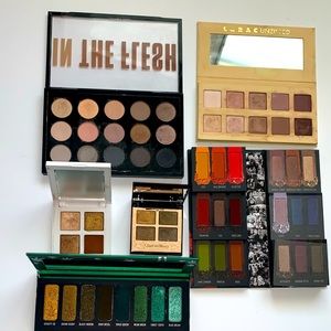 HUGE LOT OF MAKEUP PALETTES *Chalotte Tilbury *MAC *Melt *LORAC *MakeupbyMARIO